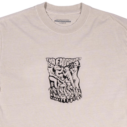 Doom Stone Tee - Faded Bone