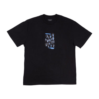 People Look Funny Tee - Faded Black
