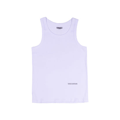 Classic Ribbed Vest - White